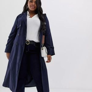 Vero Moda Plus Size Lightweight Trench Coat Size 16